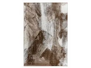212 MAIN 7 x 10 ft. Brown Abstract Large Size Rectangle Area Rug