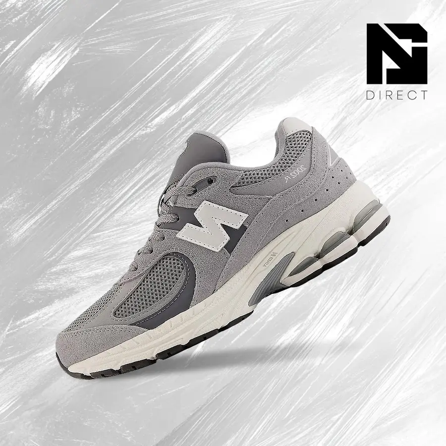 New Balance 2002R Steel (GS) - New Women's Sporty Chic Lifestyle Sneakers, Multi-size, Vintage Spring-Summer Inspired, Shock-Absorbing Comfort, Gym-Streetwear Casual Wear, GC2002ST, Shoes, Athleisure Women's Sneaker, Gym-Casual, Athletic Running Trainers