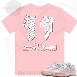 Number Eleven Shirt to Match Retro 11 Legend Pink, Jordann 11 Legend Pink Shirt, Retro 11 Legend Pink Sneakerr Tee