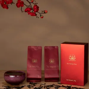 Wild Ancient Tree Chinese Tea Premium Da Hong Pao Rock Tea 30g Authentic Wuyi Mountain Core Cliff Zone Charcoal Roasted Fruity Honey Notes 100% Organic Oolong Tea