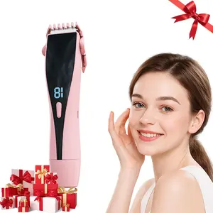 Women's Bikini Trimmer 2-In-1 Electric Razor & Public Hair Shaver, Pain-Free Grooming for Body/arms/legs, Summer Essential