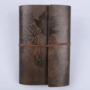 A5/A6/A7 Business Loose-leaf Notebook, 1 Count Portable Journal For Travel & Everyday Use, Travel Diary Notebook