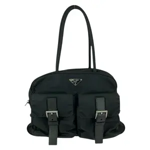 Pre-owned PRADA Nylon Shoulder Bags Tessuto Handbag