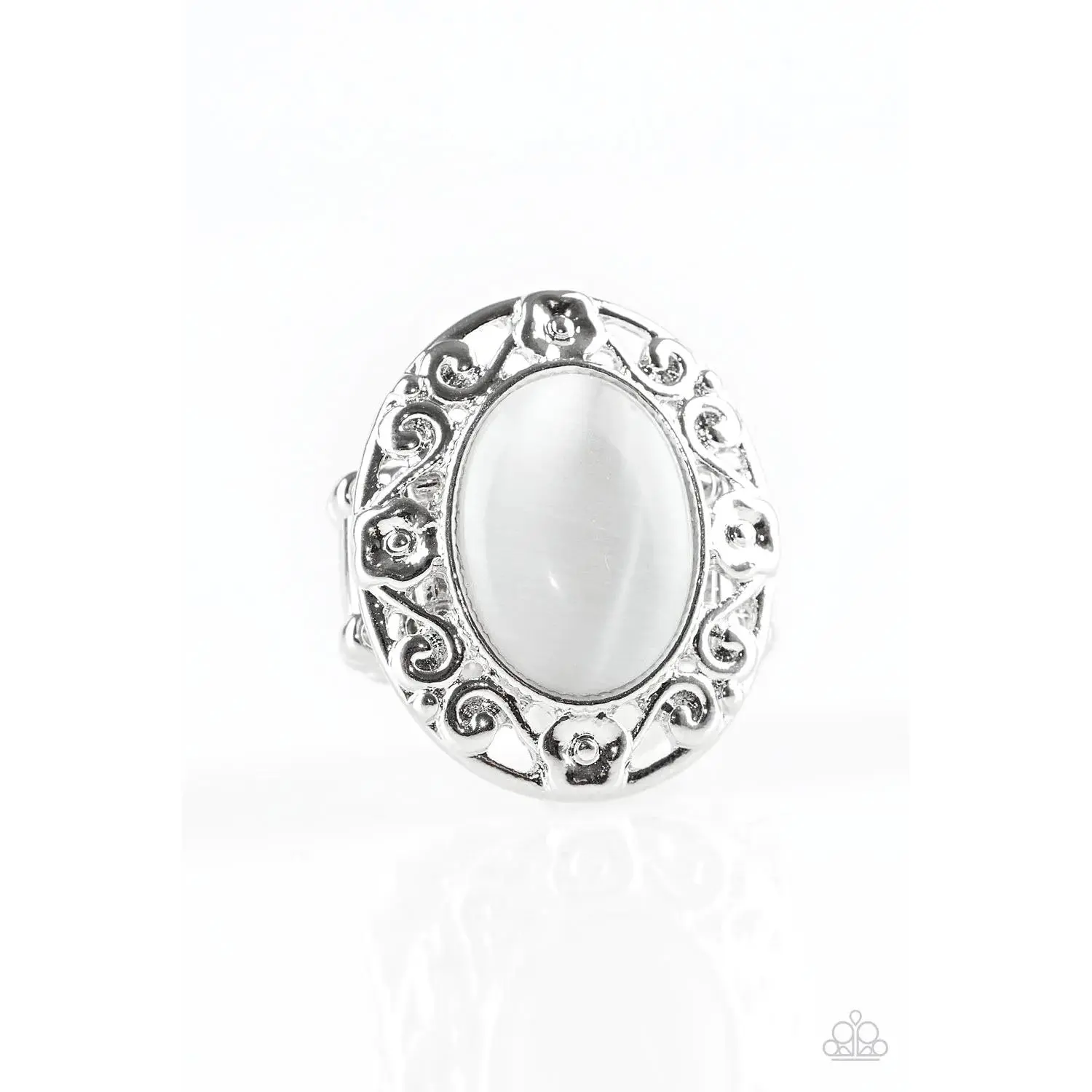 Moonlit Marigold - White Ring