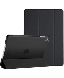 ProCase for iPad 9th/ 8th/ 7th Generation Case 10.2 Inch (2021/2020/2019 Release), 10.2 iPad Case 9th/ 8th/ 7th Gen Cover, Slim Smart Cover with Translucent Hard Shell Back -Black