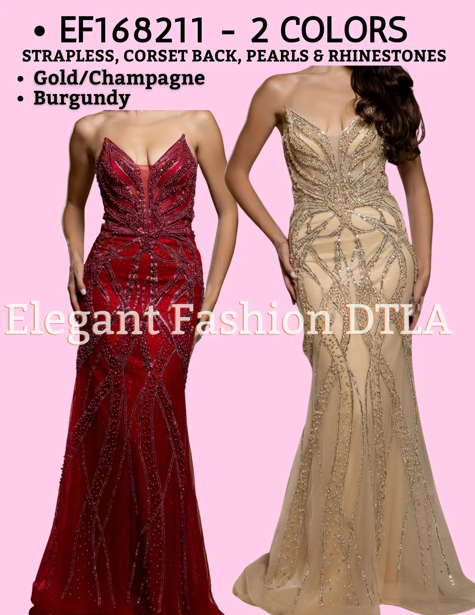 ✨ Elegant Fashion ✨ Pearls & Rhinestones (SIZE 2-20)