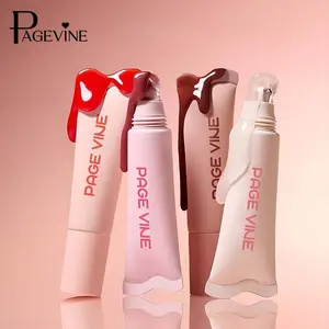 1PC PAGEVINE Hydrating Lip Gloss, Long Lasting Shiny Lip Tint, Non-Sticky Plumping Lip Oil, Daily Lip Makeup, LipGloss, LipOil, ShinyLip, HydratingLip, Glossy