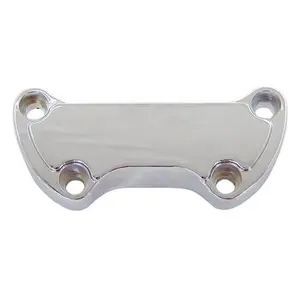 Scalloped Handlebar Clamp for 1” Bars | Fits 1974–2017 Harley-Davidson | Die-Cast