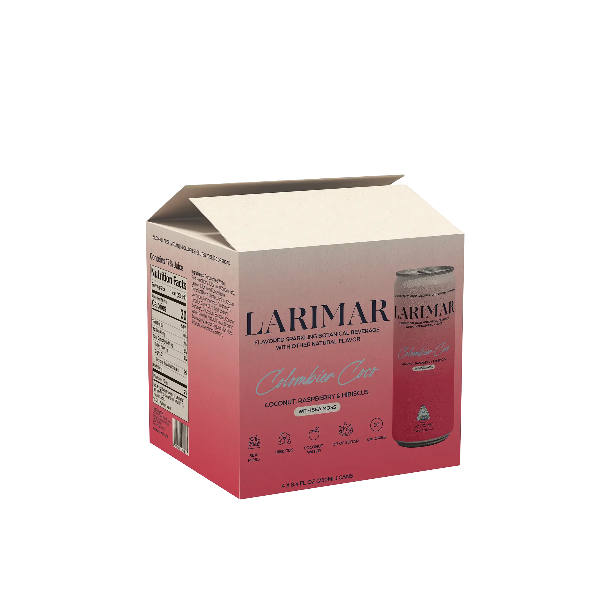 Colombier Coco 4-pack x 250 ml (Non-Alcoholic)