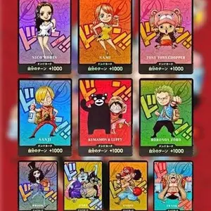 One Piece SINGLE KUMAMOTO JP Don Pull + 1 JP Booster Pack Ripped Live (Not Sealed Set)