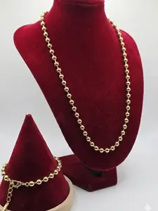 Mini Balines 4mm,  Bracelet size 7 inches plus extension, Chains 16, 18, 22 inches, Light weight, water resistant, daily use.