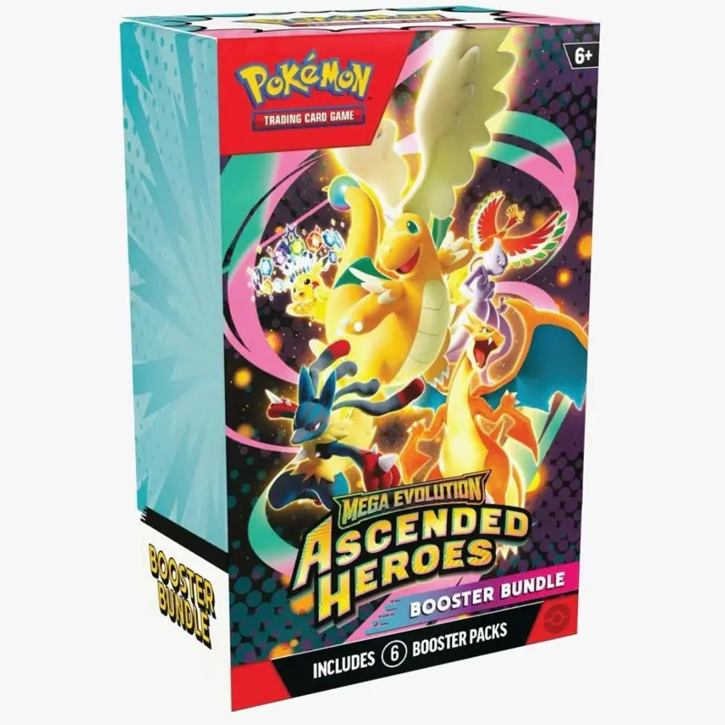 Ascended heroes booster bundle ripped live