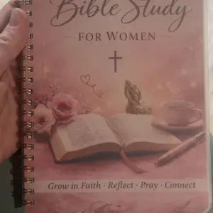 52-Week Women's Bible Study Notebook, Healing Cover, Coil Binding, Daily Scripture Reading Plan, Prayer Reflection Journal #GLOBAL PICKS