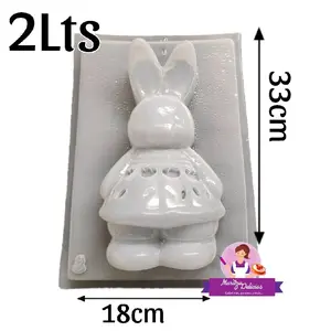 Girl Bunny Jello Mold / Conejita Molde Gelatina