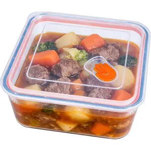8x8 Glass Baking Dish With Bpa-Free Lid - 2.6 Qt Deep Square Baking Pan For Casserole & Lasagna, Dishwasher, Freezer, Microwave