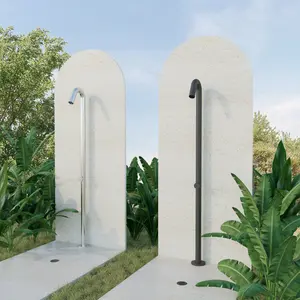 Freestanding Outdoor Shower Pipe by DAX
