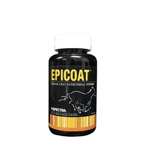 SpeCtra Concentrated Equine Coat Support Supplement - 6.5oz Chia Seed Oil Formula for Horse Nutritional Support, Peroxidation Blocking