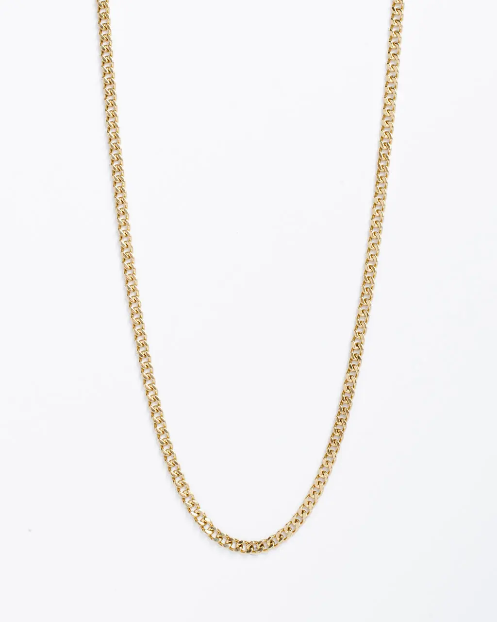 Cuban Chain, Gold (3mm)
