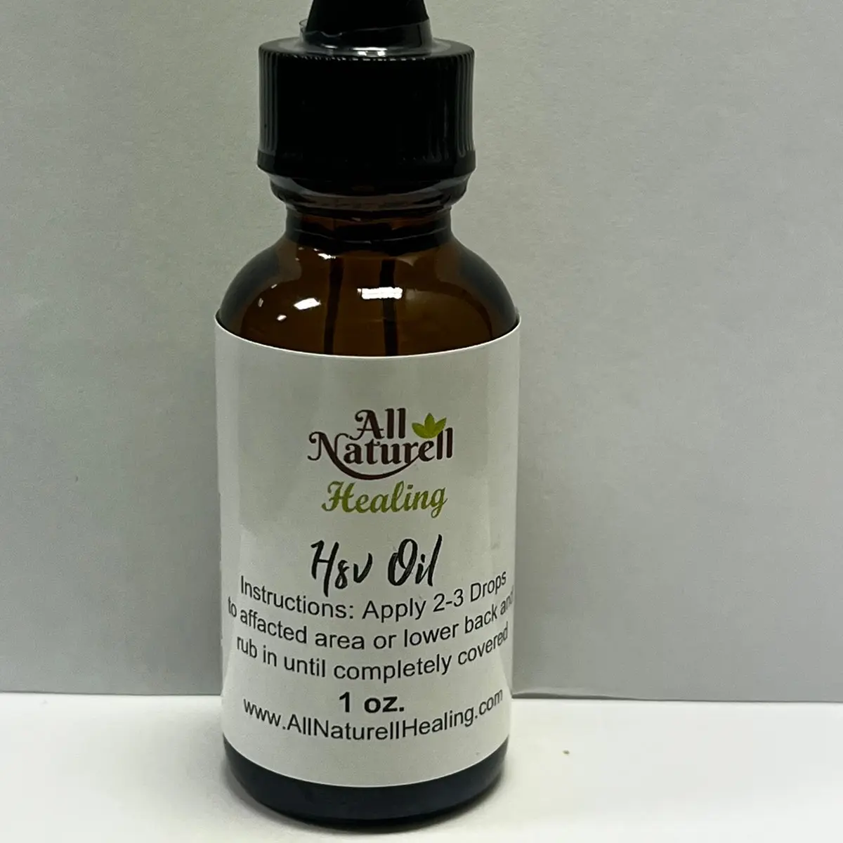 HSV Oil Cold Sore Outbreaks 1 ounce