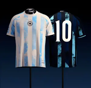 2026 Argentina Heritage Blue Color Soccer Jersey, Unisex Soccer Jersey For Couple Matching, Vintage Streetwear Soccer Jersey, Perfect Gifts, Sports Top, Gym Athletic Clothes