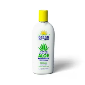 Ocean Potion After-Sun Lotion with Aloe - Organic, Moisturizing, Sunscreen Gel for Post-Sun Care - 8.5 FL OZ