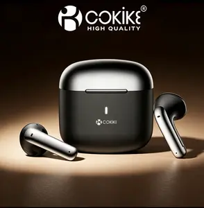 COKiKE Wireless Bluetooth Earbuds! Bluetooth version 5.4,Super Bass,Ultra-low latency and long-lasting battery life ,Beautiful design, lightweight and portable!Perfect for office, sports, gaming and live streaming, compatible with Android and ios devices.