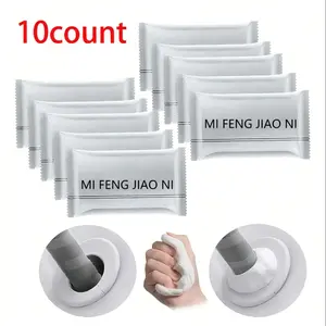 4 Pack/10 Pack Non-Waterproof Sealant Putty for Quick Repairs, Fast Drying Adhesive, Industrial Adhesive Sealant for Wall and Drain Pipe Connections