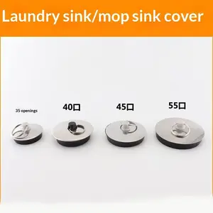 Rubber Bathtub Drain Stopper, Sink Plug with Anti-Odor Design, Universal for Bathtub Laundry Tub Sink and Basin, Drain Cover for Bathroom Kitchen