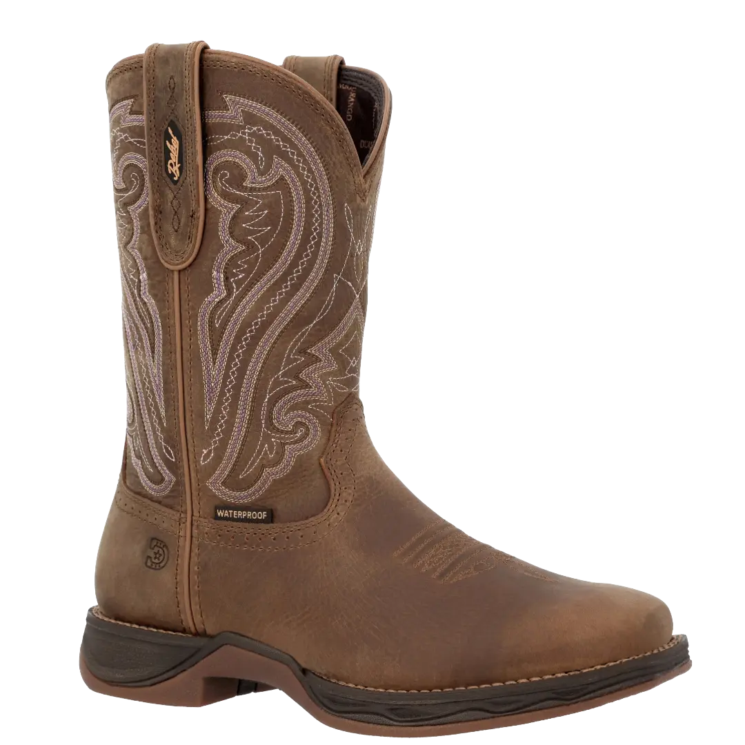 Durango® Ladies Rebel™ Ultra-Lite Filly Brown Square Toe Western Boot DRD0511