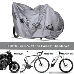 Bicycle Cover Motorcycle Rain Cover Outdoor Protection Waterproof Dustproof Anti-UV MTB Bike Cover All Seasons Bike Accessories