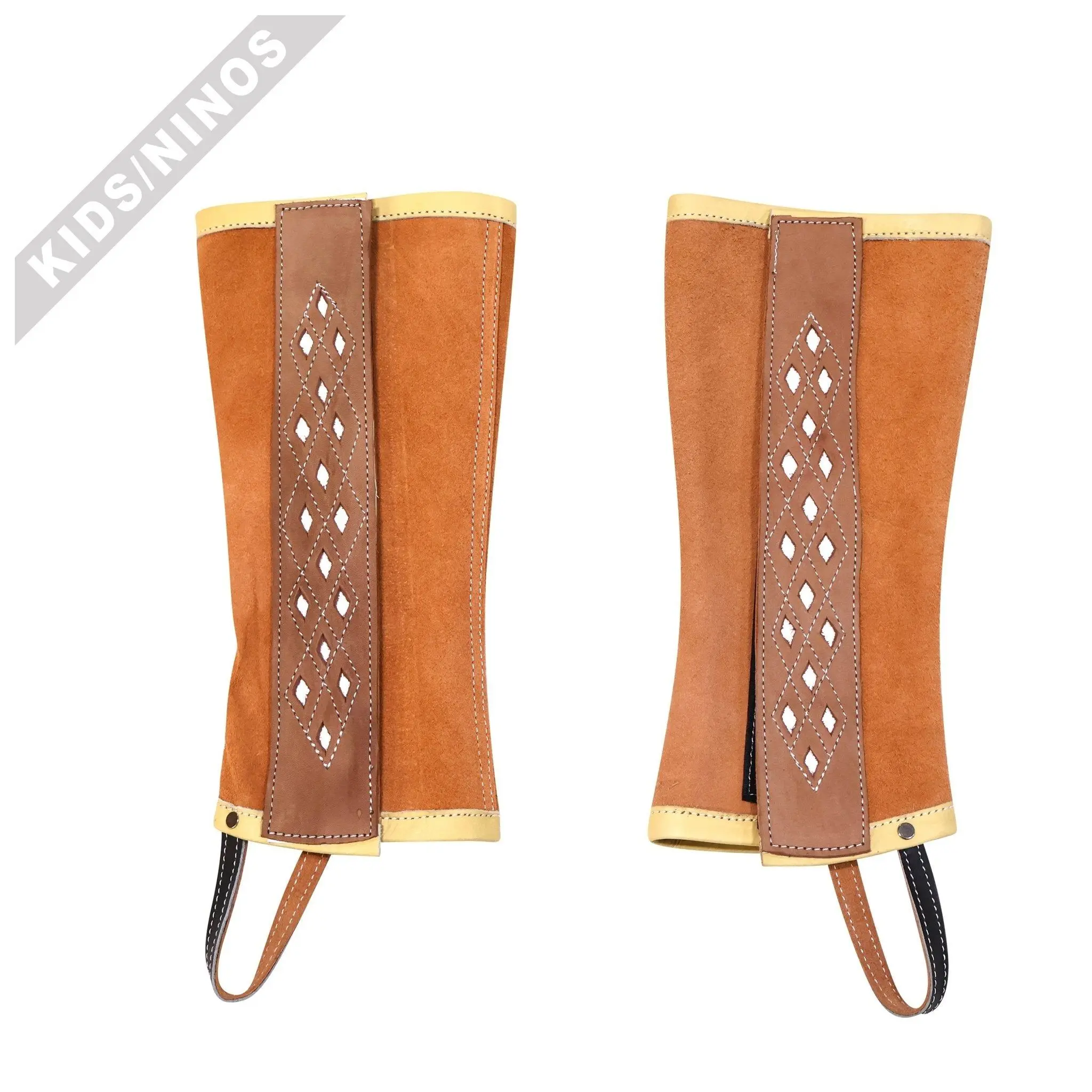 Charras Polainas Kids (L) Half Chaps Para Nino
