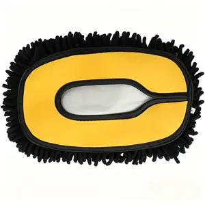 Soft Chenille Car Wash Brush Head Replacement, 10.6x6 Inch Absorbent Car Washing Mop Head Cover for Auto Detailing, Scratch-Free Cleaning Tool for Car, SUV and Truck Cleaning - Cleaning Tool Set! Fathers Day Gift!