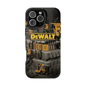 DeWALT Home Tools Phone Case, iPhone 16 15 14 13 12 11 Pro Max 8 Plus X & Samsung S24 S23 S22 S21 Ultra Plus Durable Protect Protection