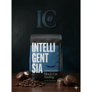Black Cat Analog Espresso — Medium Roast Whole Bean, 12oz