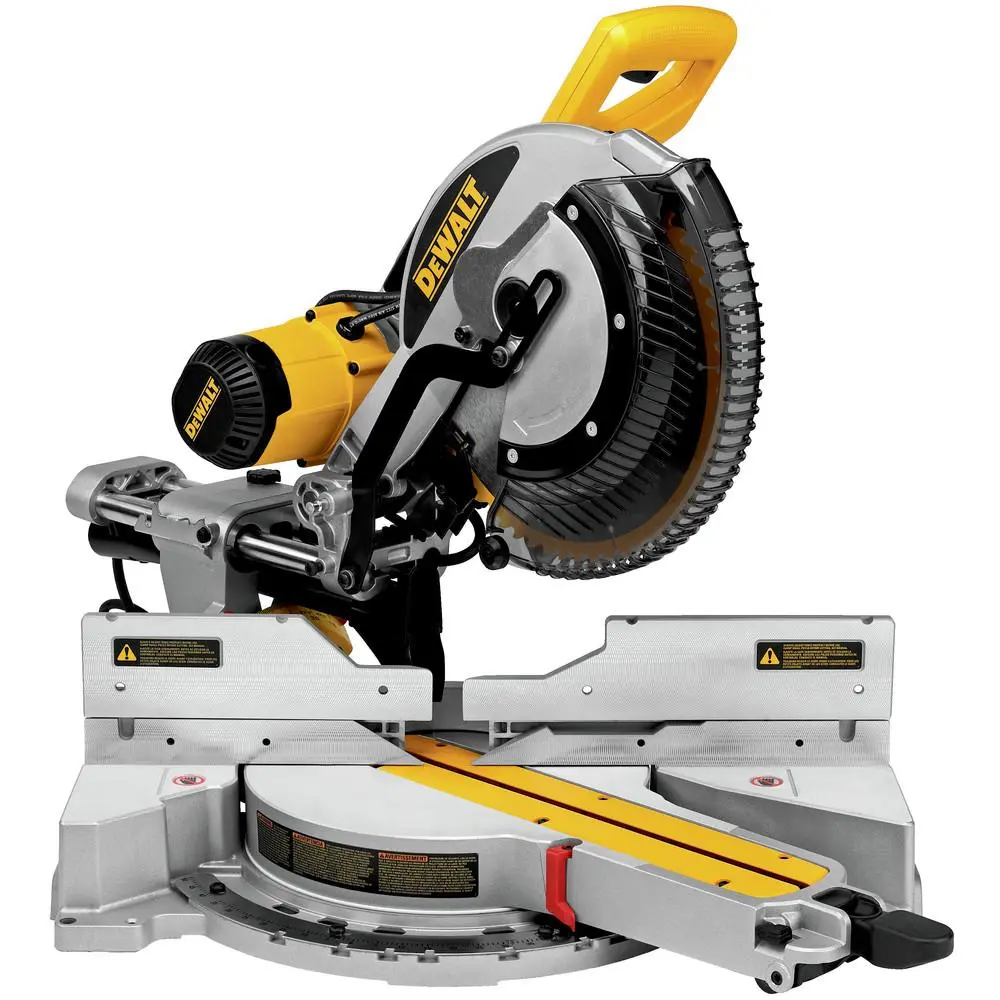 120V 15 Amp 12 in. Brushed Corded Double Bevel Sliding Compound Miter Saw