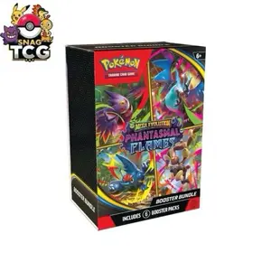 Pokemon Phantasmal Flames Booster Bundle - (snag 6 packs inside)
