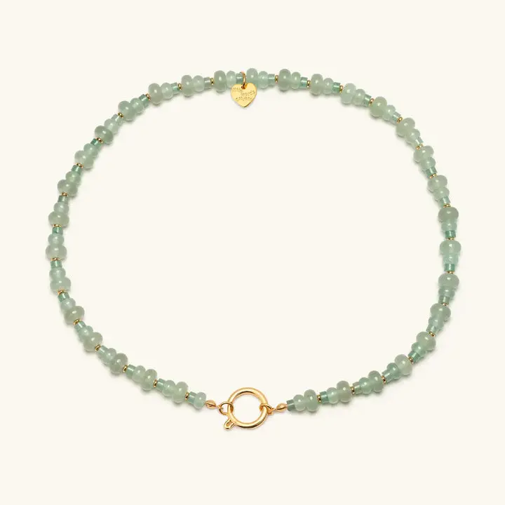 Green Charm Holder Necklace Base