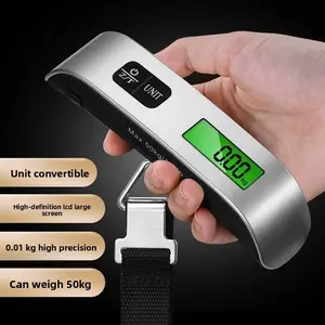 Directly from the manufacturer 50kg precision portable luggage scale portable electronic fishing express special hook scale