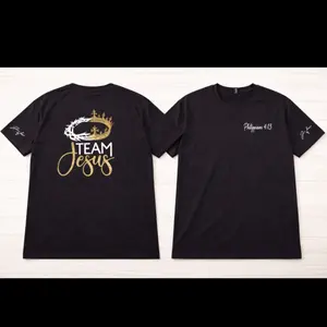 Team Jesus Shirts With Signature Autograph Sleeve