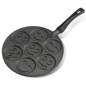 Nordic Ware Smiley Face Pancake Pan Nordic Ware Smiley Face Pancake Pan