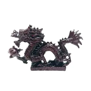THY COLLECTIBLES Feng Shui Chinese Dragon Figurine Statue for Good Luck and Success (5 Inch)
