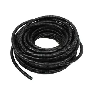 DC Sound 1 1/2" 38mm 20 Feet Split Wire Loom Cable Sleeves Conduit Protective Tubing