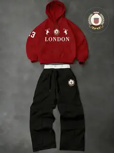 Men's Clothing Set, Formal Suit & Ensemble, Loose Long Pants & Long Sleeve Top Combination, Stylish Men's Wear, Perfect for Business & Casual Occasions