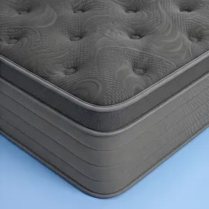 12/14 Inch Medium Firm Ergonomic Mattress in a Box, Hybrid Memory Foam Spring Bed, Twin Full Queen King Sizes