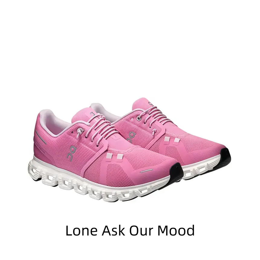 Vibrant Pink Lightweight Running Shoes with Breathable Mesh Upper & Cushioned Hollow Sole for Daily Walks, Gym Sessions, and Casual Outings – Perfect for Women Seeking Comfort & Style in One Pair