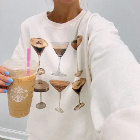 'Espresso Martini' Crewneck Sweatshirt