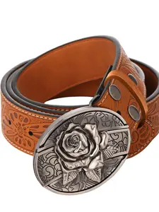 Western Cowboy Animal Skin Belt, Multifunctional Leather Waistband, Self-Defense Security Strap, Stylish & Durable Design