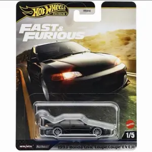 Fast & Furious  1993 Honda Civie Coupe/Coupé EXEJ Diecast Collectible Racing Car Model