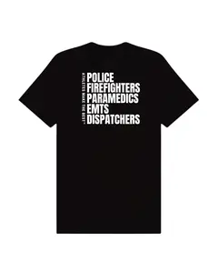 Athletes Make The Best™ First Responders | Unisex Short Sleeve Tee