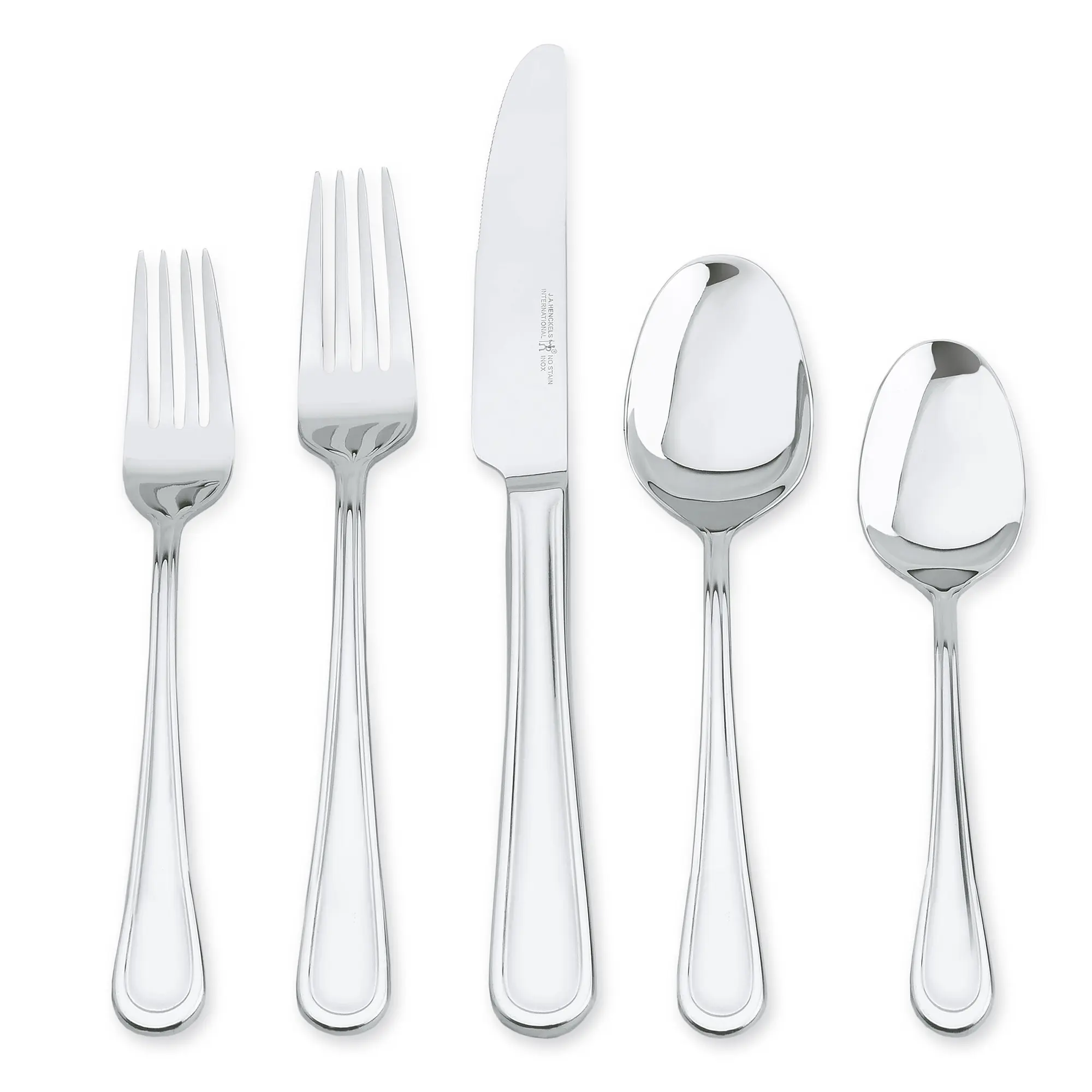 Henckels Cottage 45-pc 18/10 Stainless Steel Flatware Set Henckels Cottage 45-pc 18/10 Stainless Steel Flatware Set